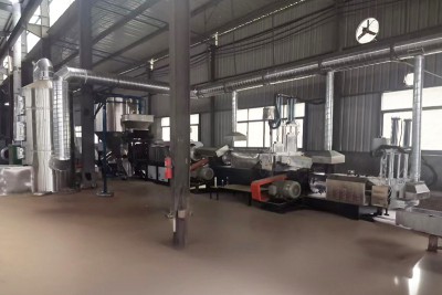 Single-Stage Sistem Pelletisasi Plastik Twin Screw